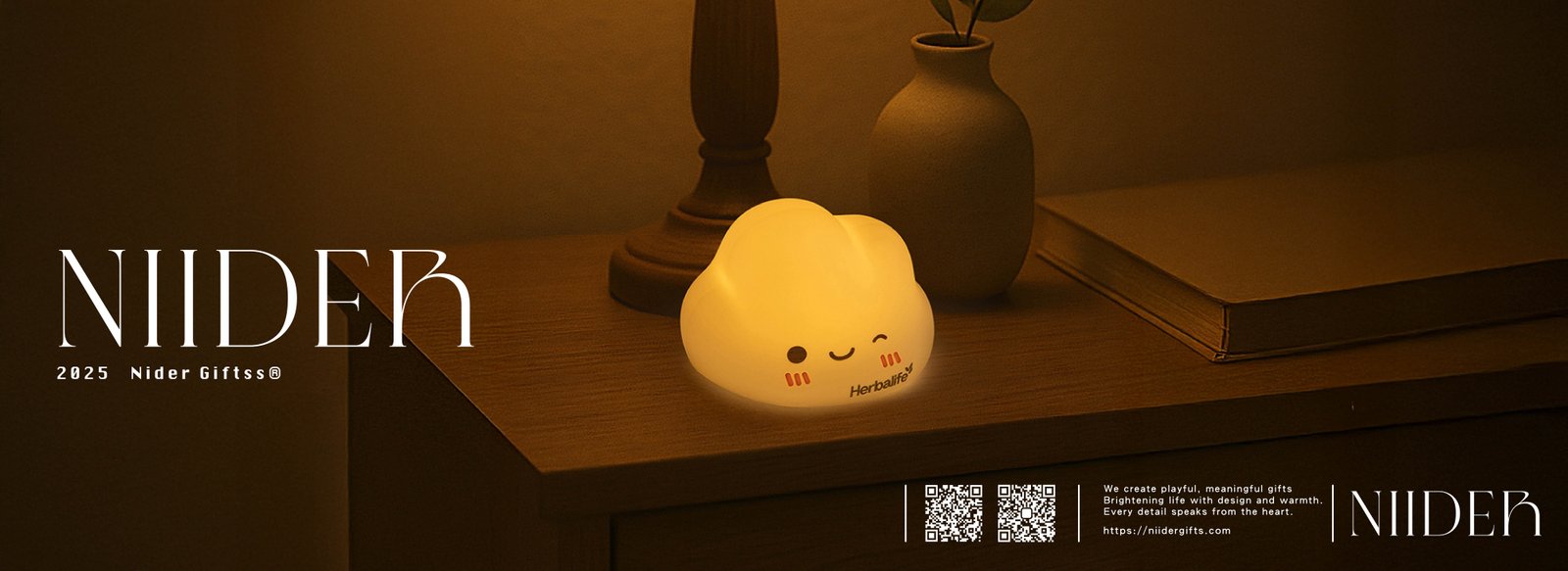 賀寶芙拍拍小夜燈